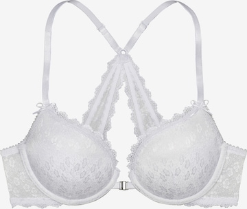 VIVANCE Push-up Bra in White: front