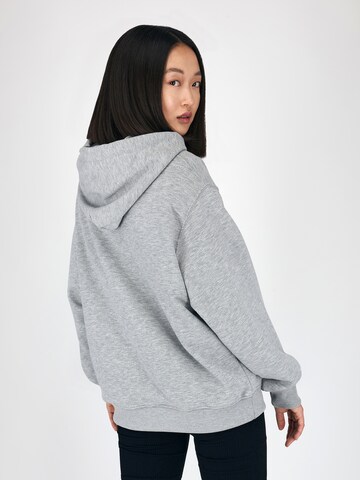 Magdeburg Los Angeles Sweatshirt 'ESSENTIAL' in Grey: back