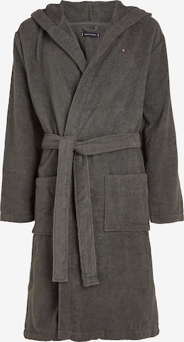 Peignoir court Tommy Hilfiger Underwear en gris : devant
