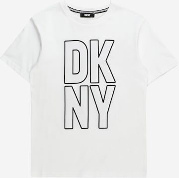 T-Shirt DKNY en blanc : devant