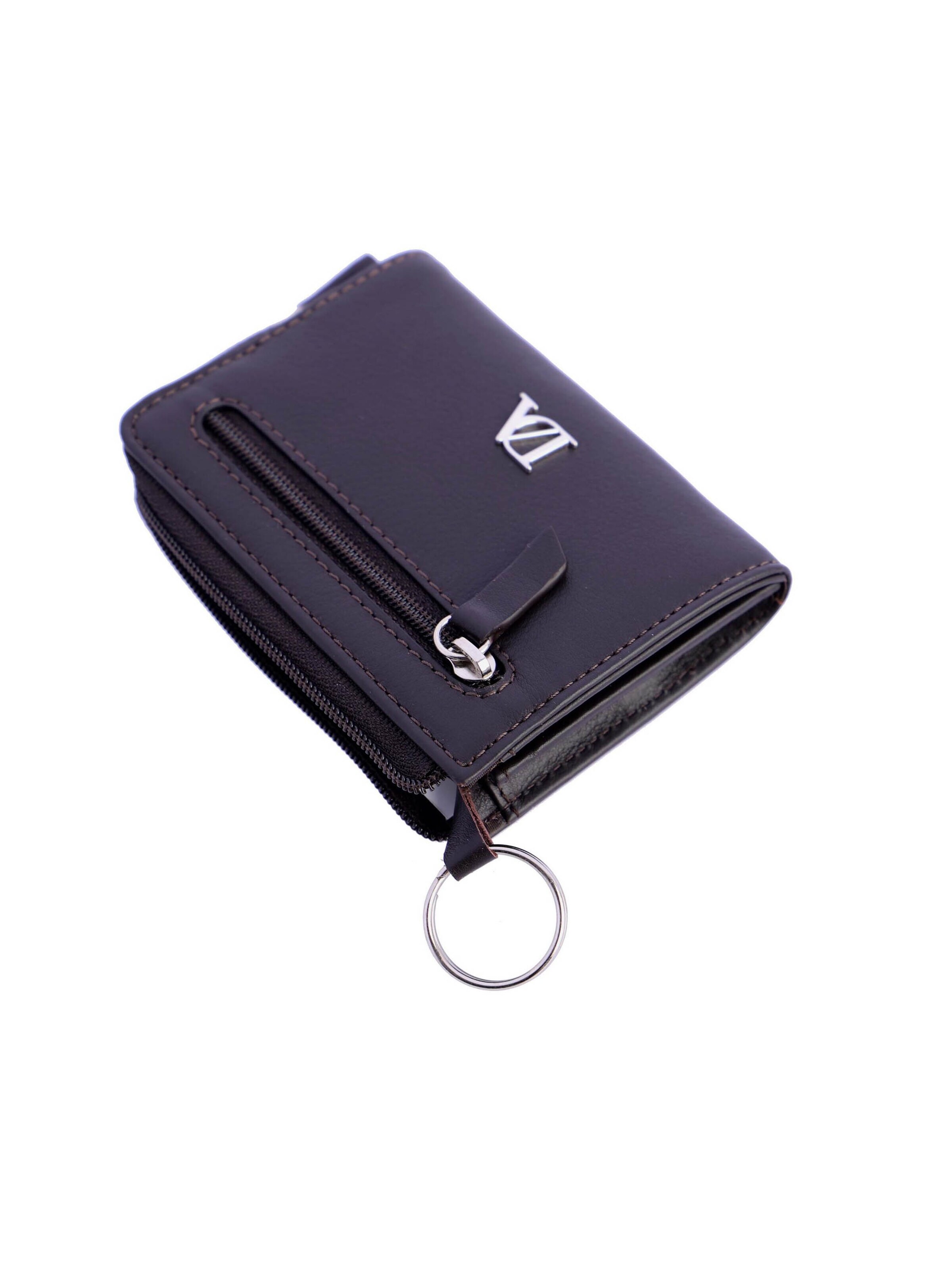 Don Algodon - Cartera 'Monedero para hombre Massimo de piel con protección RFID' en marrón