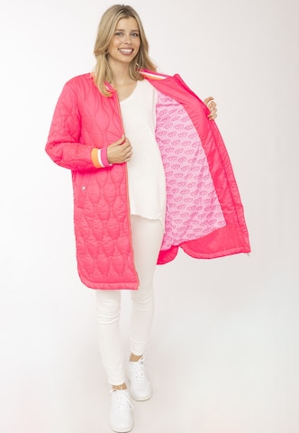 Manteau mi-saison Zwillingsherz en rose