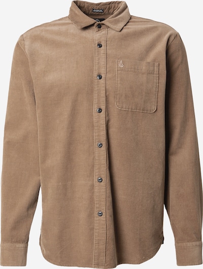 Marškiniai 'Zander' iš Volcom, spalva – kupranugario / balta, Prekių apžvalga