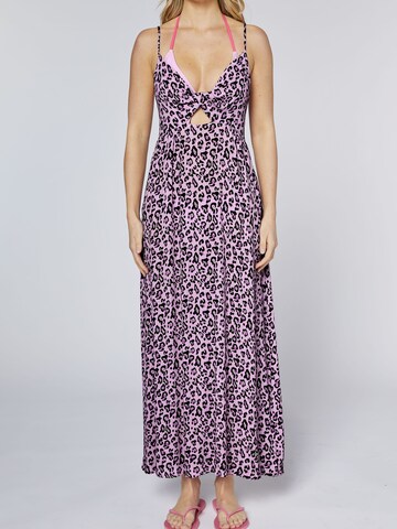 CHIEMSEE Dress ' mit Smokdetail im Rücken ' in Purple
