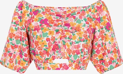 Marškinėliai 'Spring Summer' iš swirly, spalva – aukso geltonumo spalva / nendrių spalva / fuksijų spalva / šviesiai raudona, Prekių apžvalga