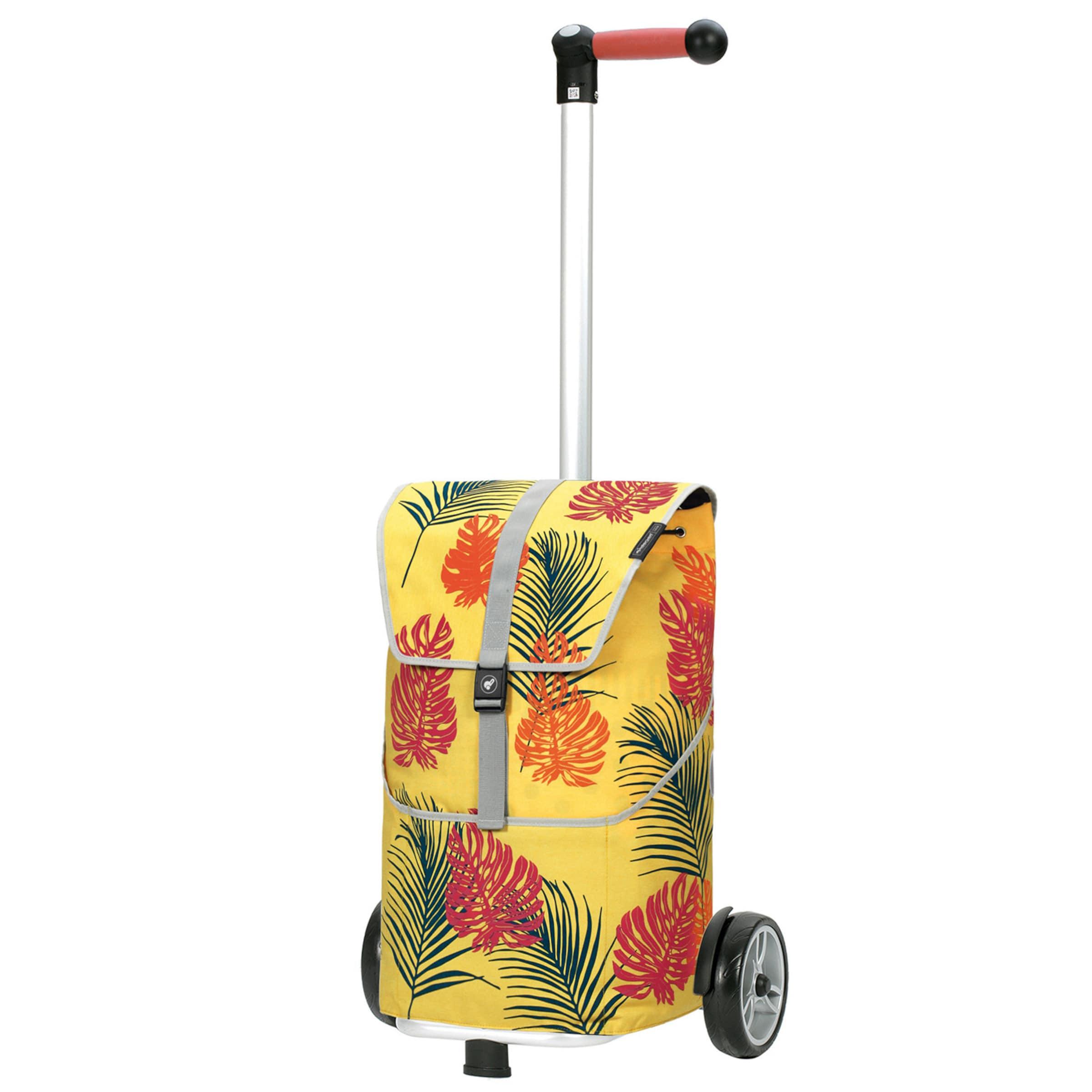 Andersen Shopper Trolley 'Lotta' in Gelb: Vorderseite