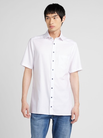 Regular fit Camicia di OLYMP in bianco: frontale