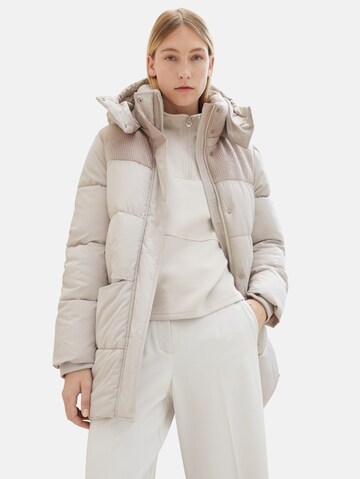 TOM TAILOR Jacke in Beige: Vorderseite