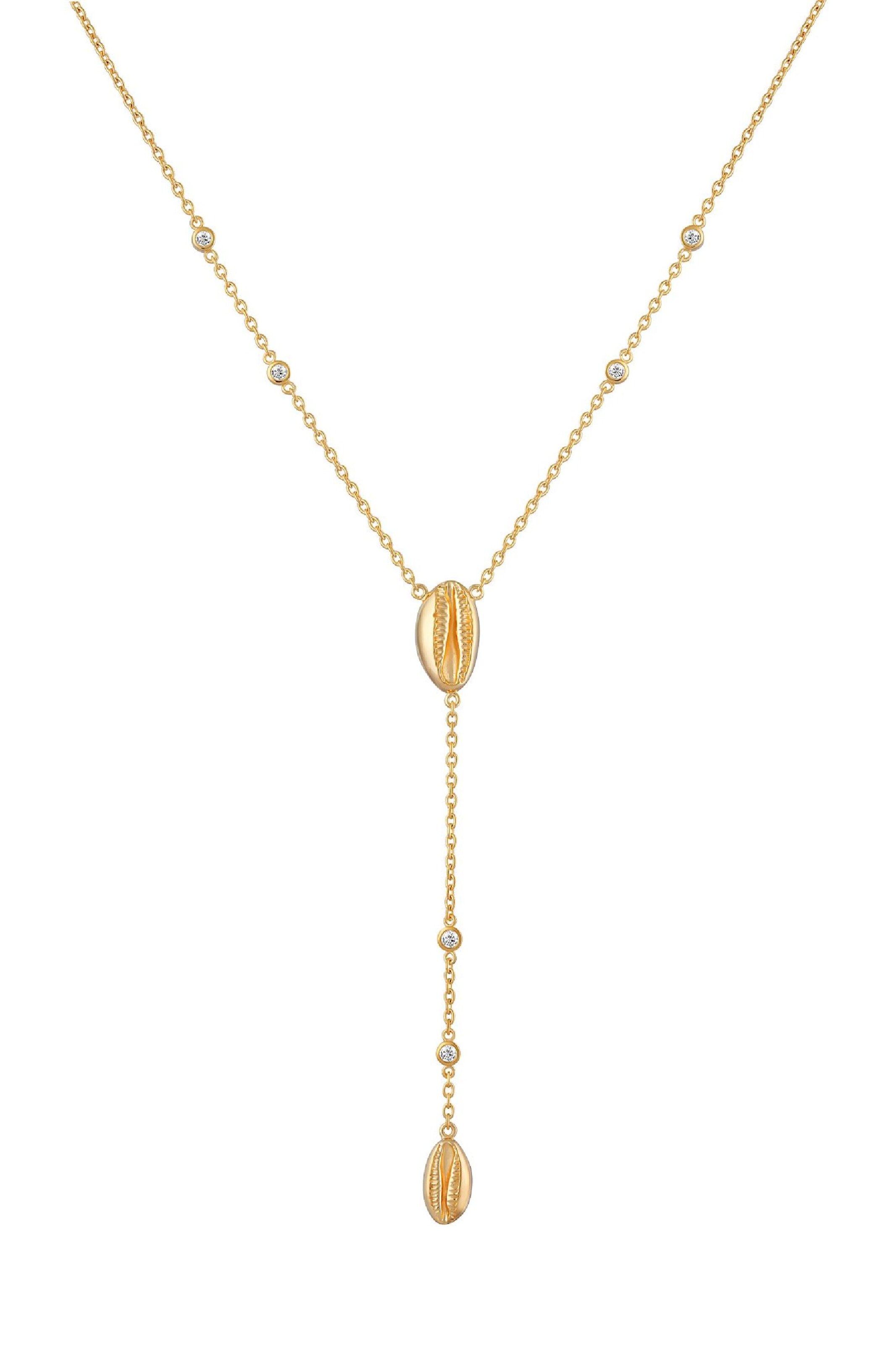 caï Halskette in Gelb: Vorderseite