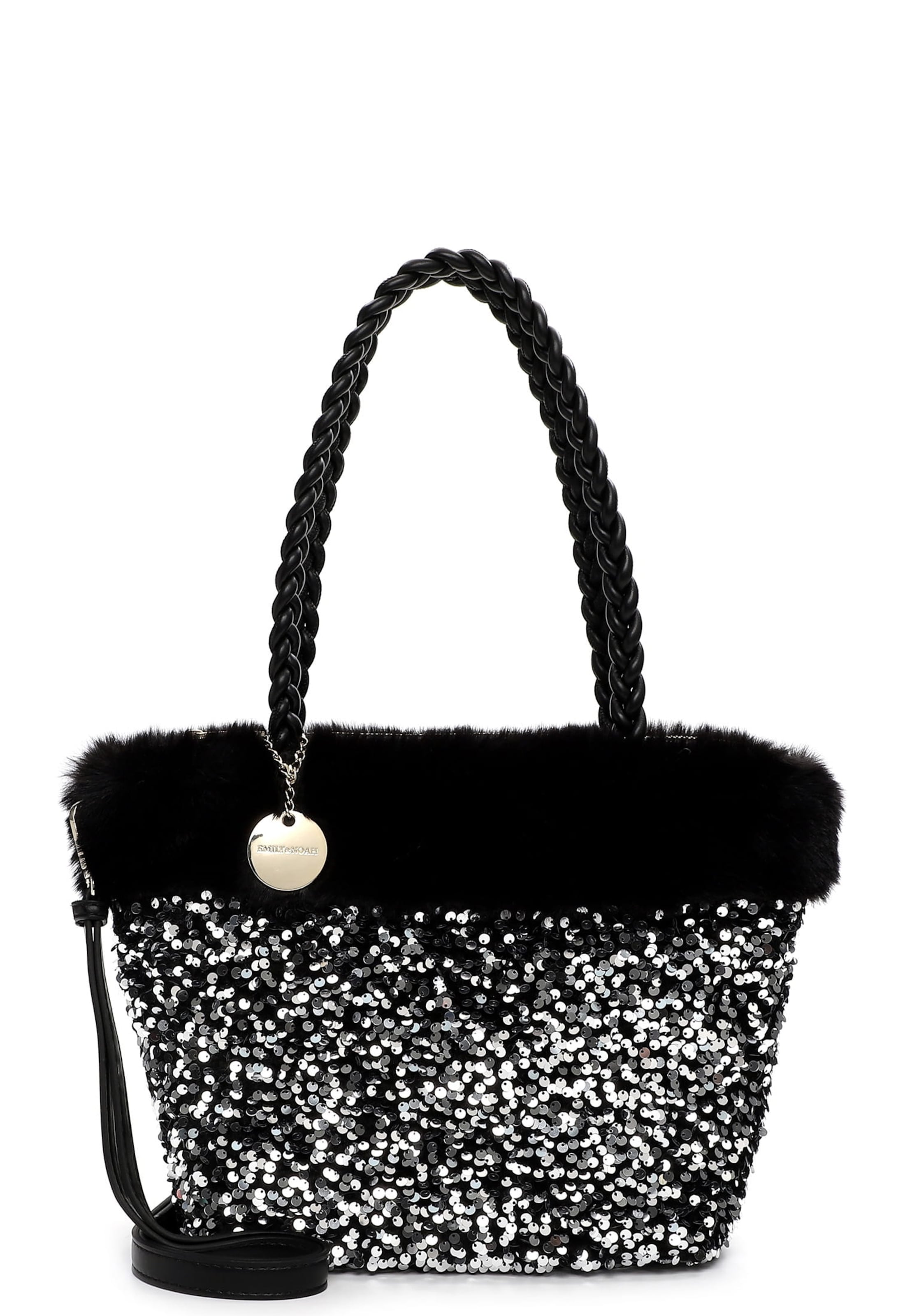 Emily & Noah Shopper 'Hara' in Zwart: voorkant