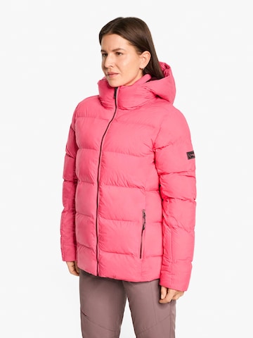 ZIENER Athletic Jacket 'TRAVA' in Pink