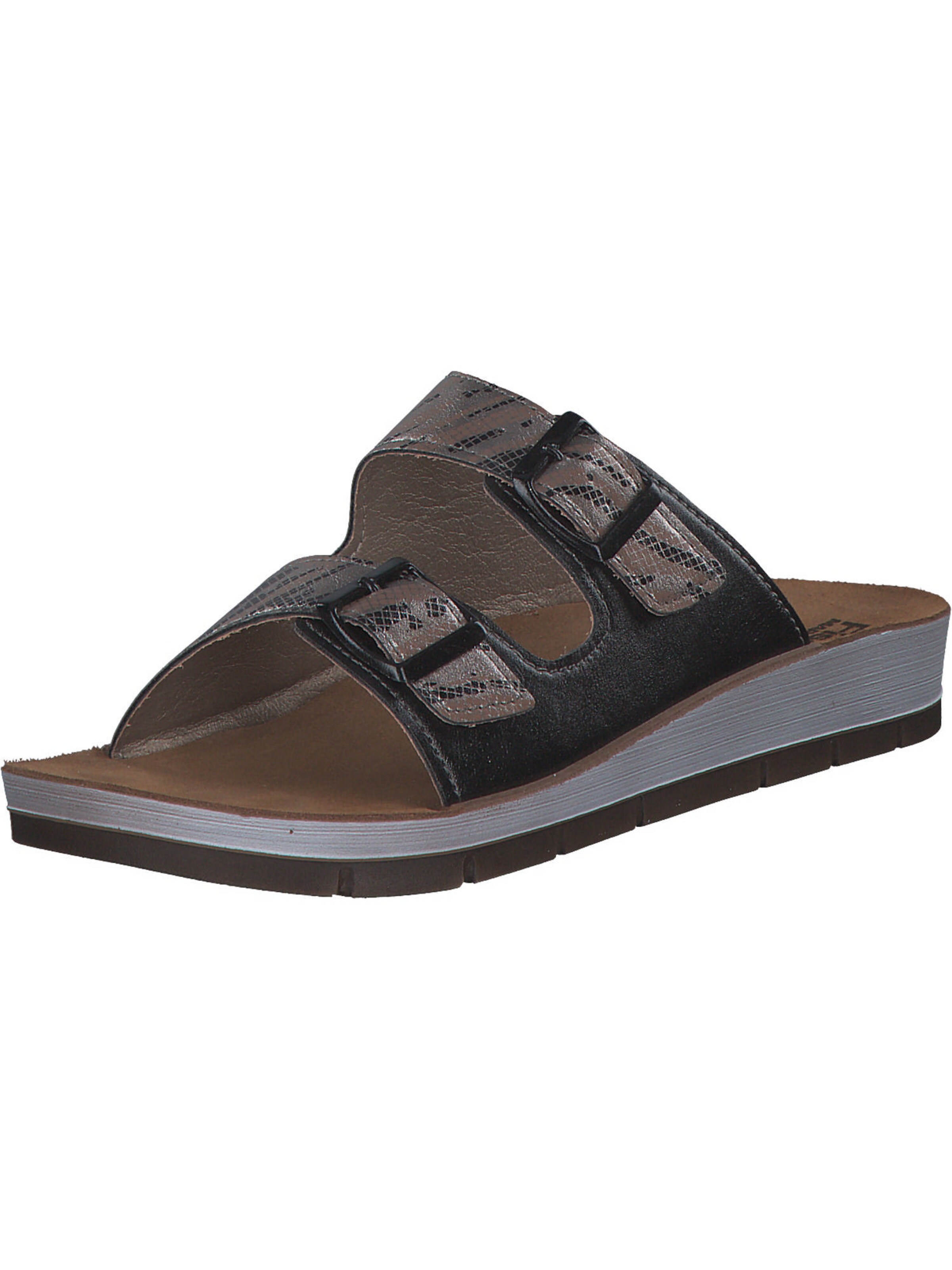 FISCHER Mules in Black: front