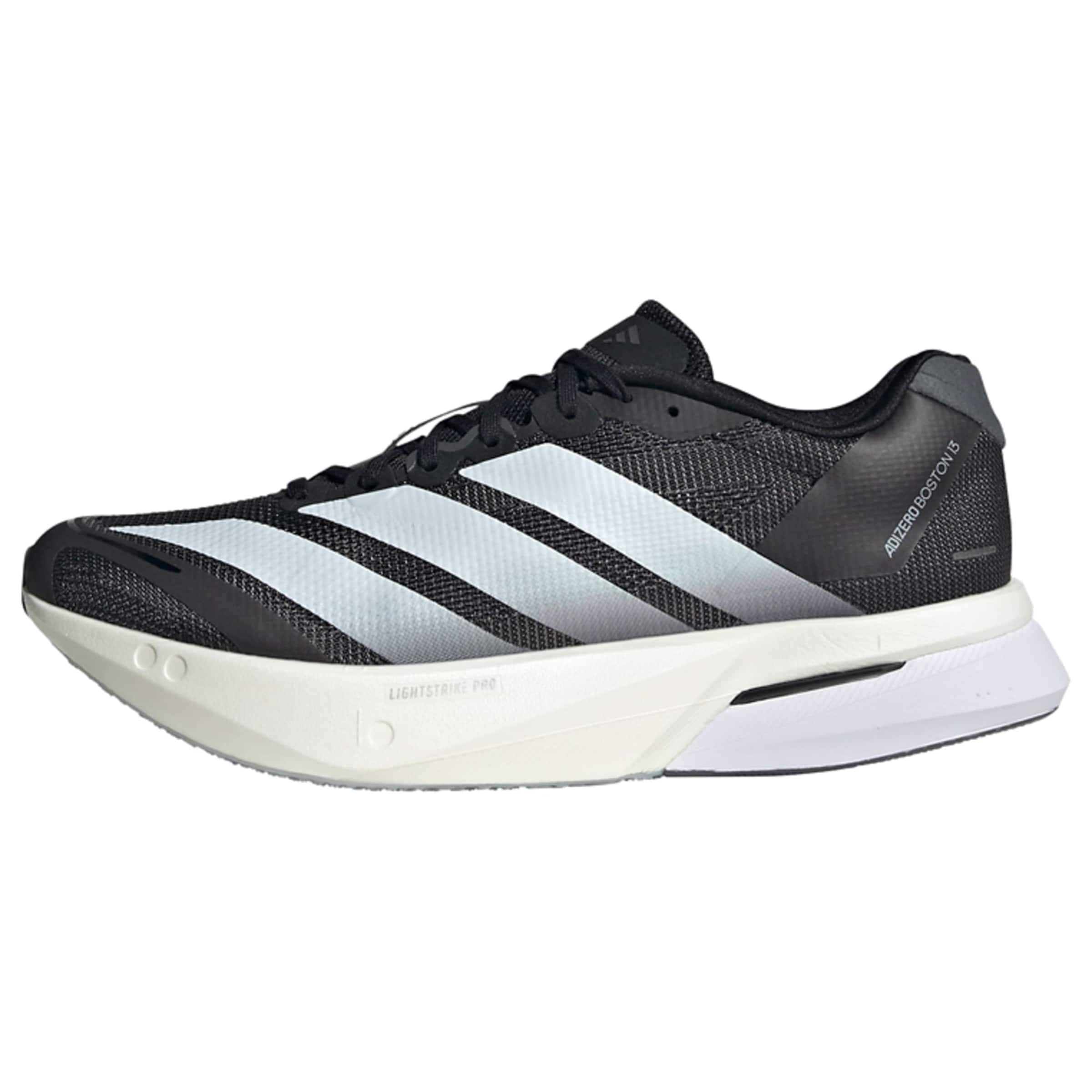 ADIDAS PERFORMANCE Running shoe 'Adizero Boston 13' in Black: front