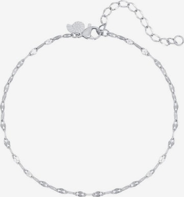 Hey Happiness - Joyería para pies 'Sunny' en plata: frente