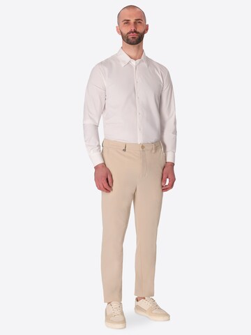 Regular Pantalon chino 'T. ERA' Distretto12 en beige