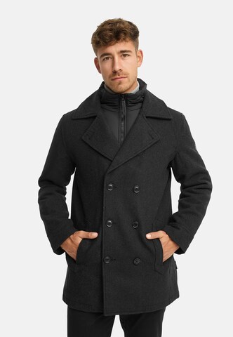 Manteau mi-saison 'Lunil' INDICODE JEANS en gris : devant