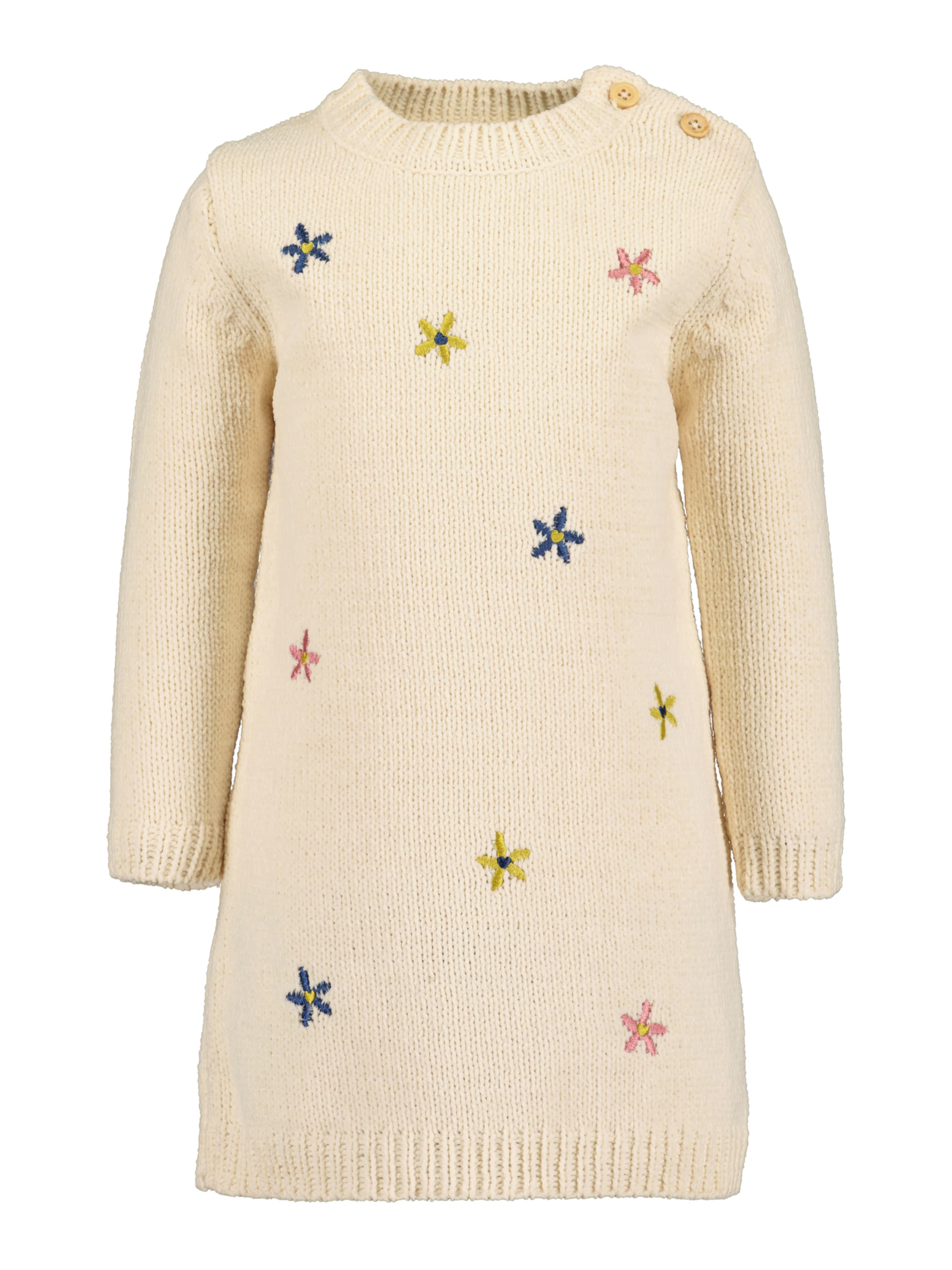 BLUE SEVEN - Vestido en beige: frente