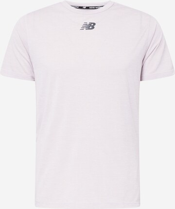 new balance Funkční tričko – pink: přední strana