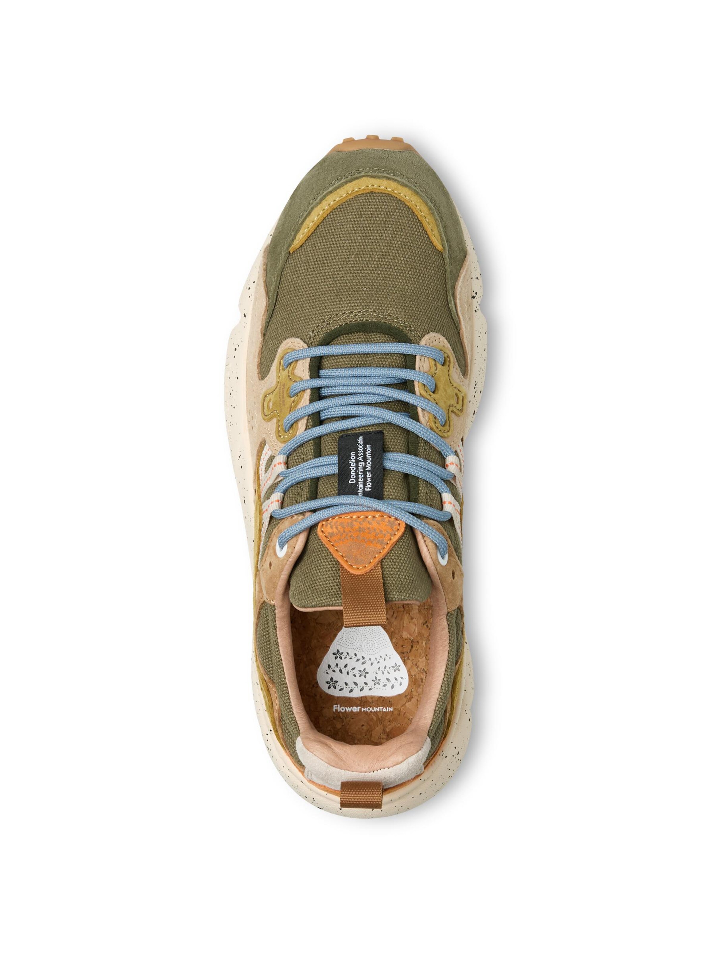 Baskets basses 'YAMANO 3 UNI' Flower Mountain en vert