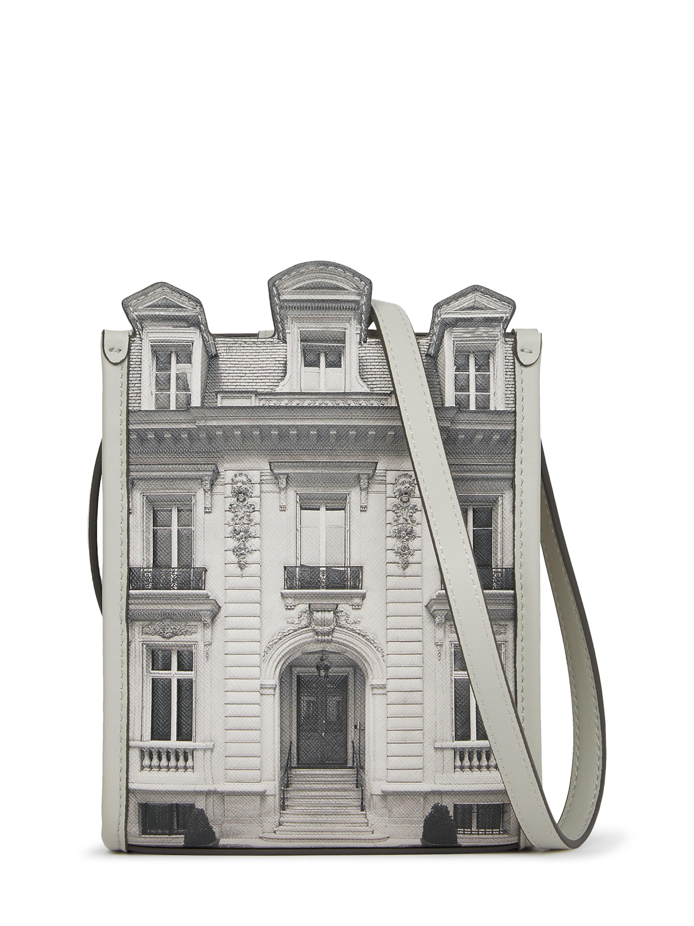 Karl Lagerfeld Taška přes rameno 'Maison De Karl' - šedá / režná / světle šedá / tmavě šedá, Produkt