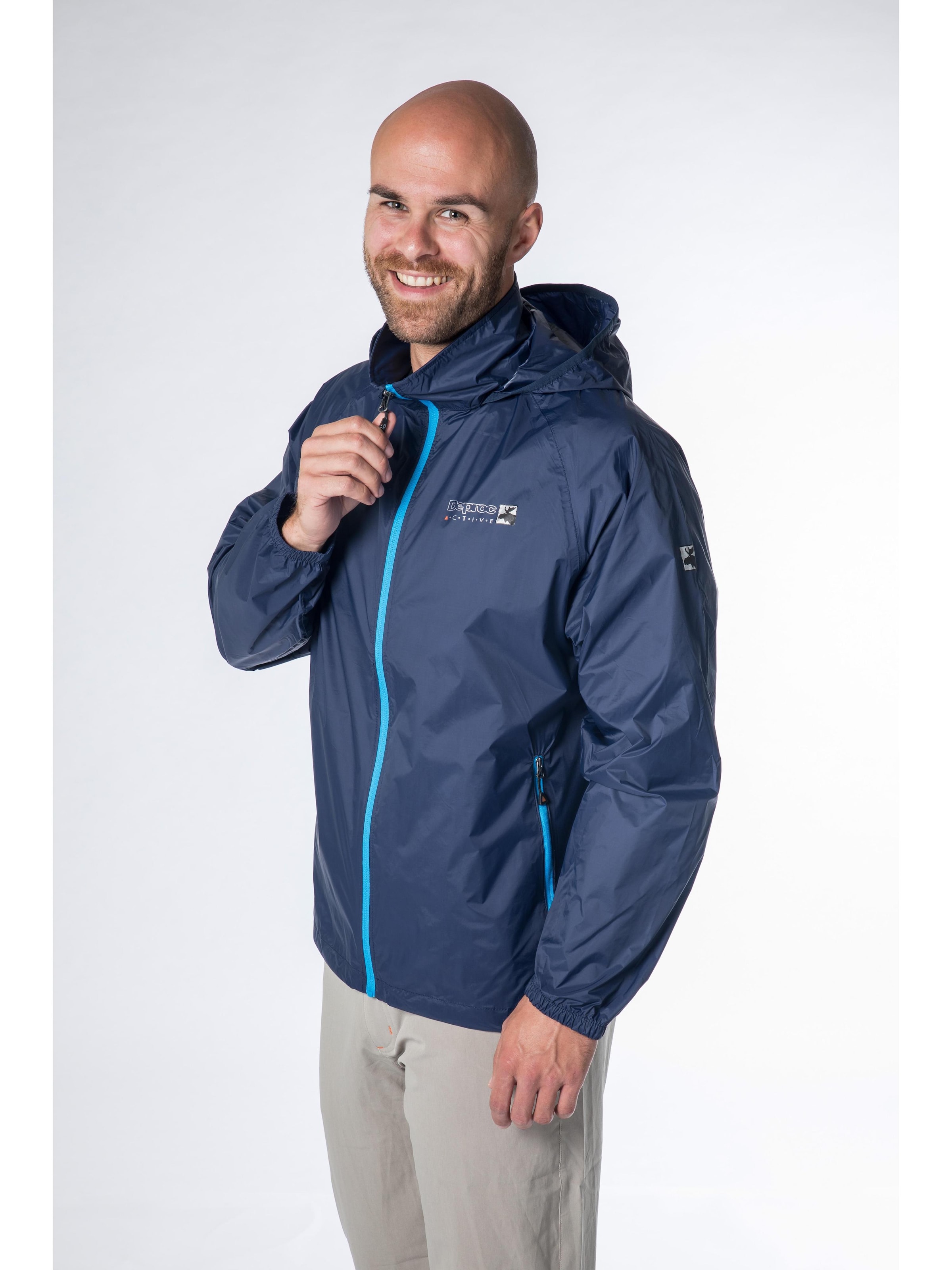 deproc Performance Jacket 'ROBSON' in Blue