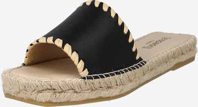 espadrij l´originale Mule 'Raphia' in Black, Item view