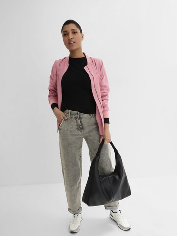 bonprix Loosefit Jeans in Grijs: voorkant