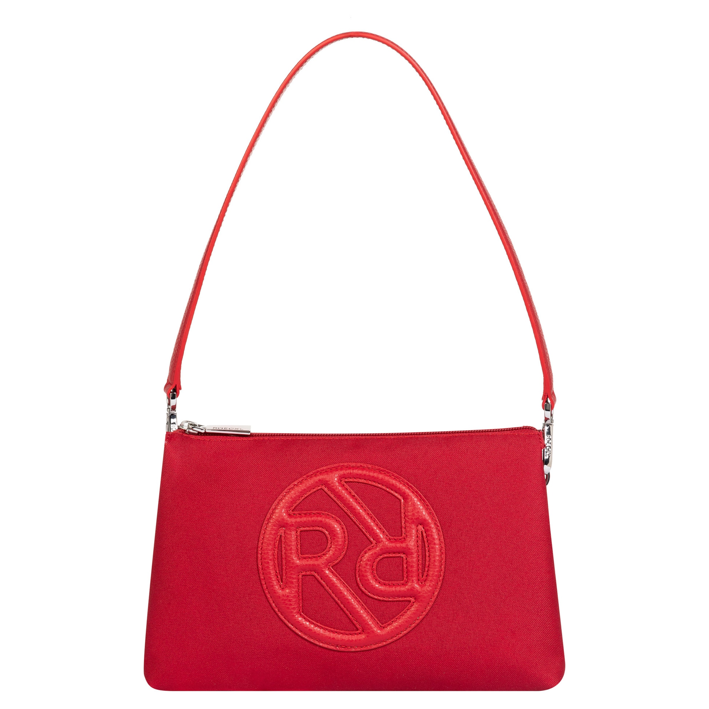 Borsa a tracolla 'NALA SCHULTERTASCHE SMALL' di Roeckl in rosso: frontale