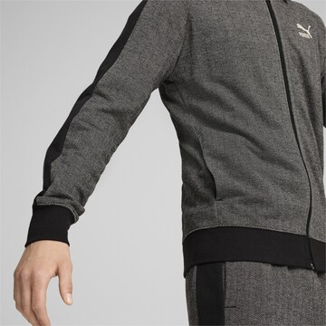 PUMA Sportovní bunda 'T7' – černá