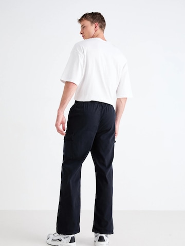 Denim Project Loosefit Gargohousut ' DPParachut ' värissä musta