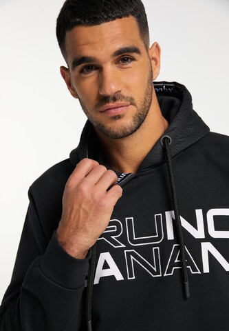 Bruno Banani Sweatshirt 'Brooks' in Zwart