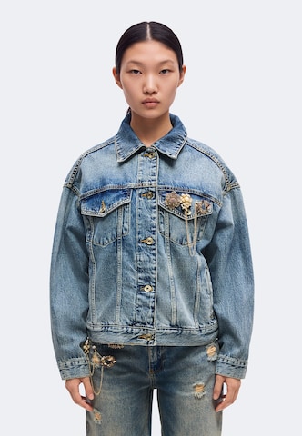 Liu Jo Tussenjas 'THE GIGI HADID EDIT' in Blauw: voorkant