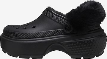 Crocs Clogs in Schwarz: Vorderseite