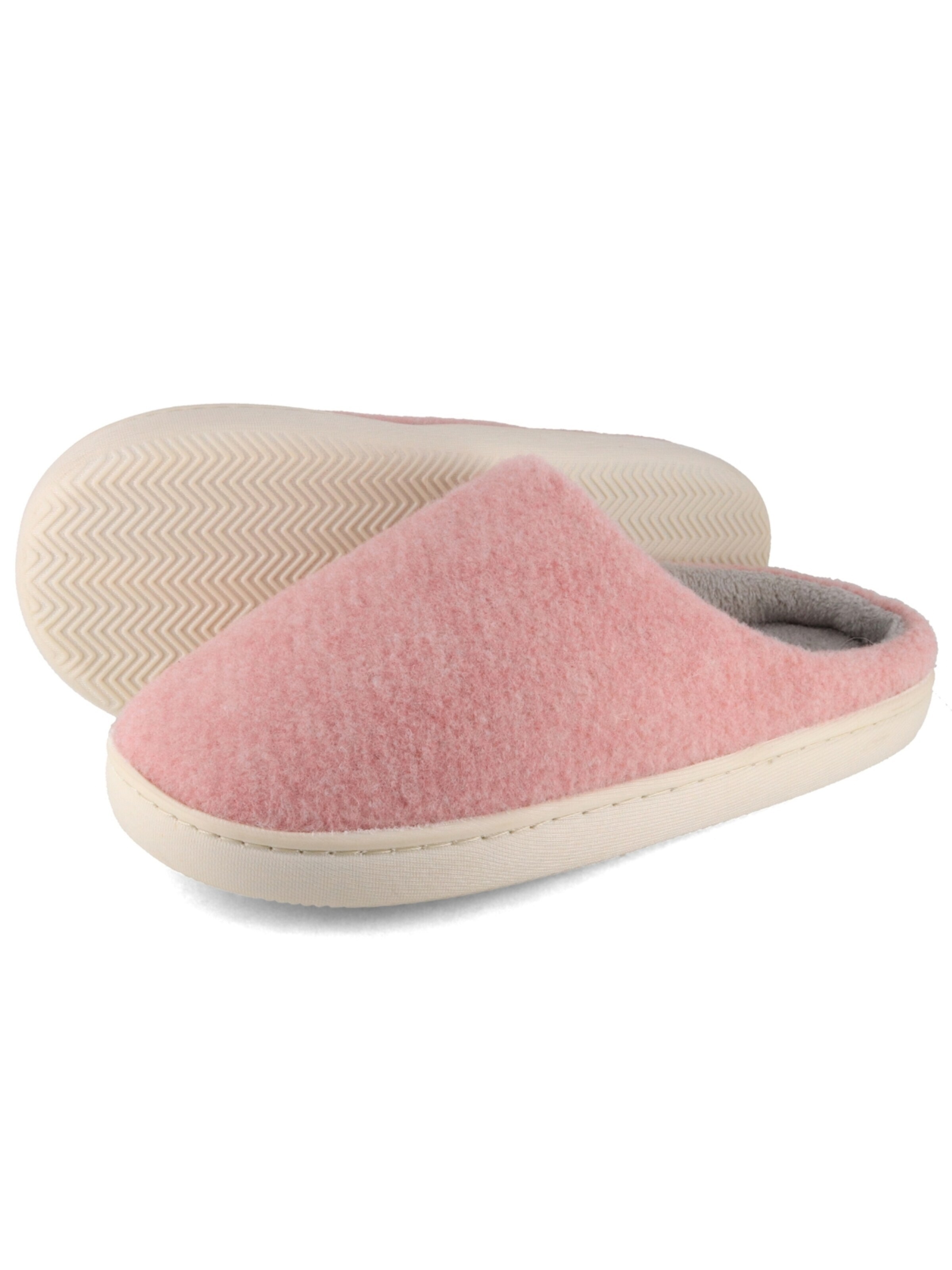 Fluffys Hausschuh 'Luxora Damen Hausschuhe, rosé'‌‌‌‌‌‌ in Pink