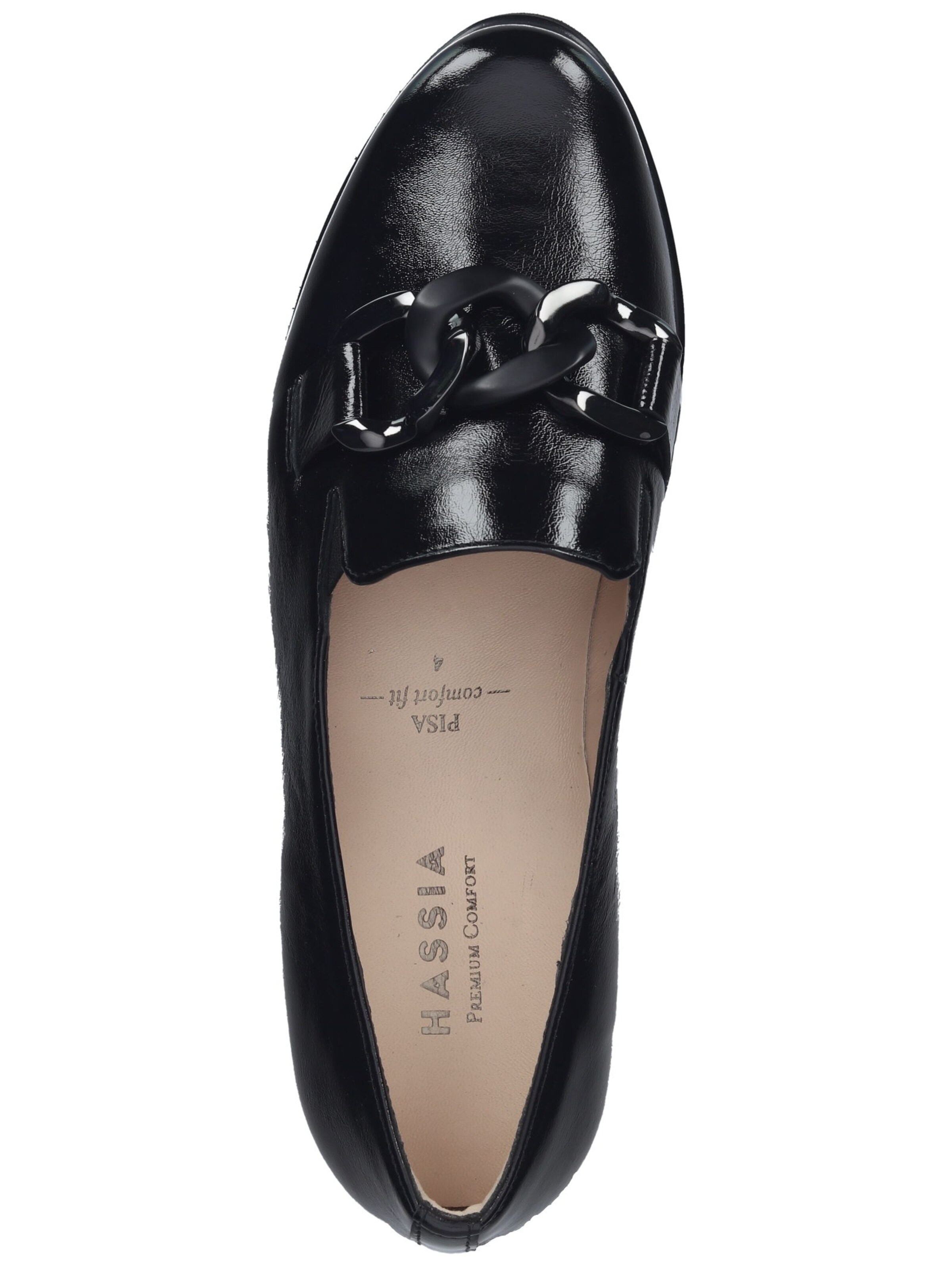 HASSIA Slipper in Schwarz