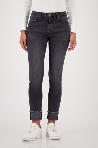monari Slimfit Jeans in Grau: Vorderseite