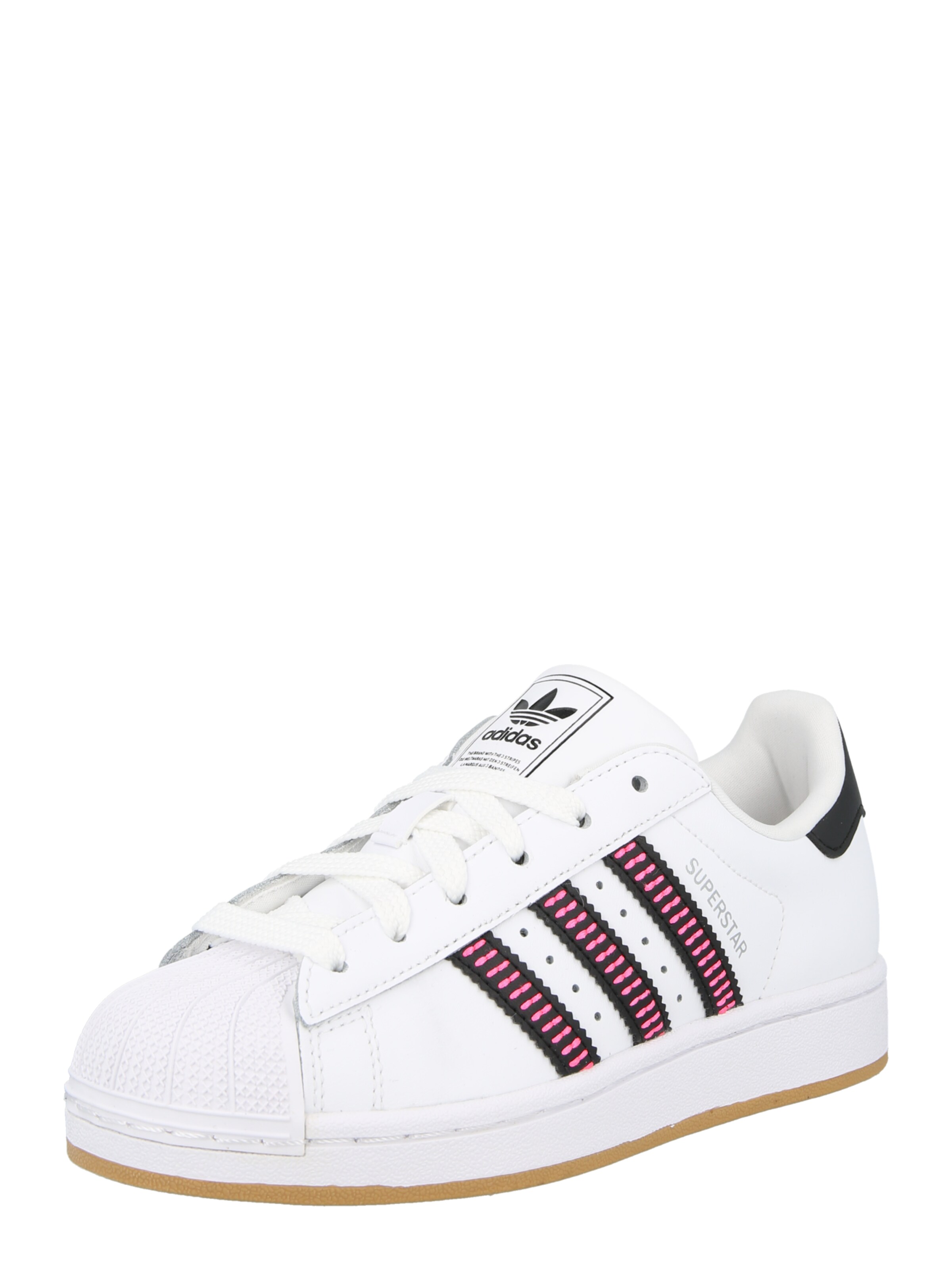 ADIDAS ORIGINALS Trampki 'SUPERSTAR II' w kolorze jasnoróżowy / czarny / białym, Podgląd produktu