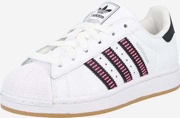 ADIDAS ORIGINALS - Sapatilhas 'SUPERSTAR II' em branco: frente