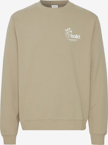 !Solid Sweatshirt 'Imran' in Beige: voorkant