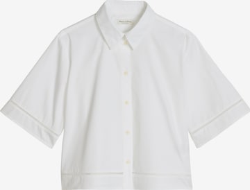 Marc O'Polo Bluse in Weiß: Vorderseite
