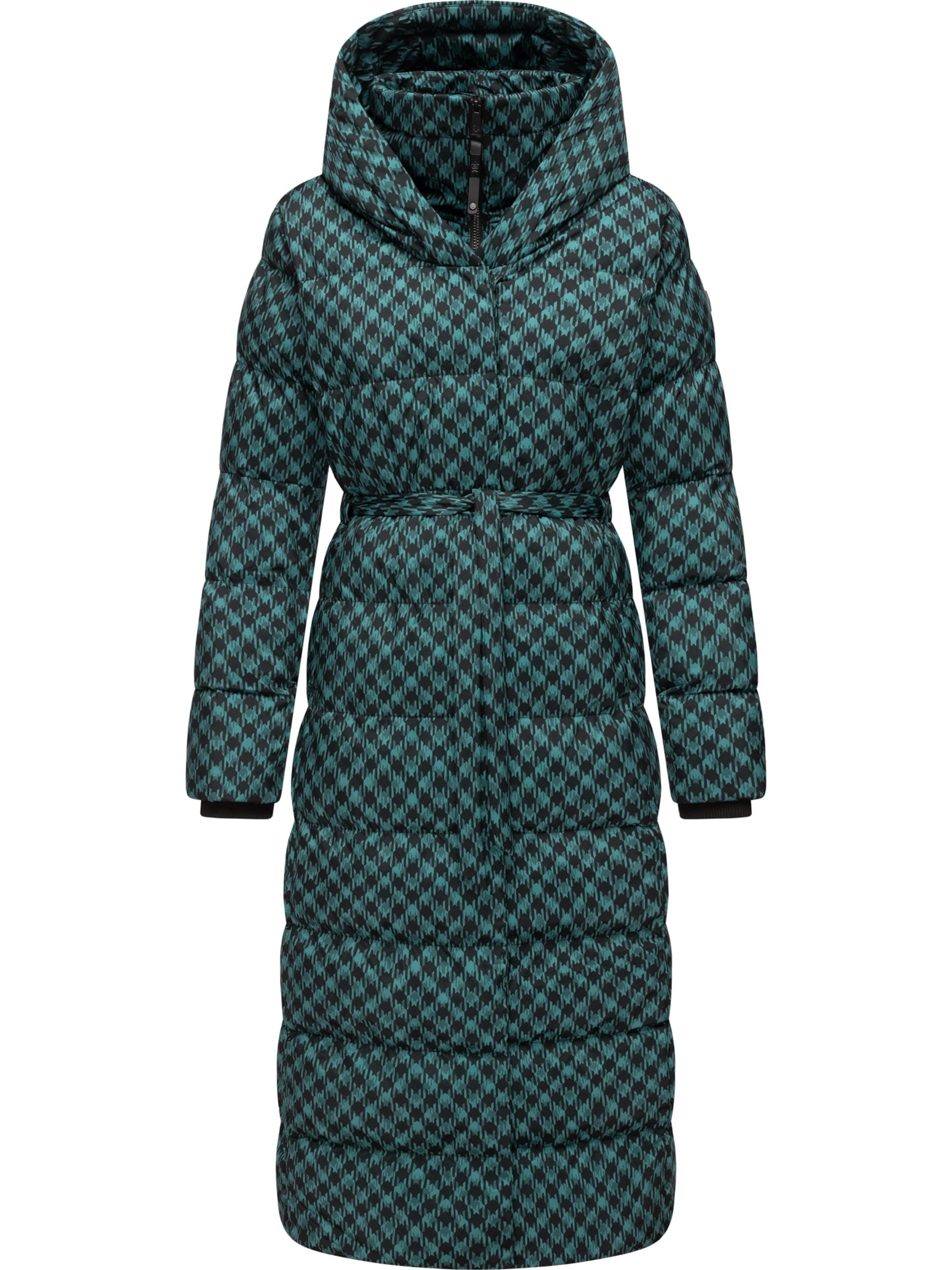 Ragwear Winter coat 'Niara' in Green: front