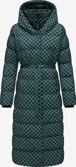 Žieminis paltas 'Niara' iš Ragwear, spalva – tamsiai žalia / juoda, Prekių apžvalga