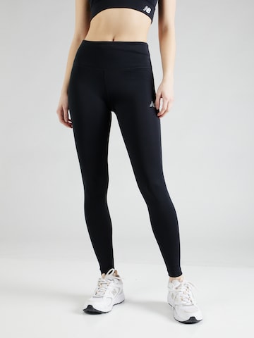 new balance - Skinny Pantalón deportivo en negro: frente