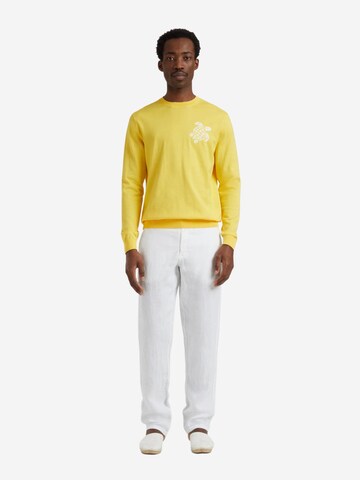Pullover di Vilebrequin in giallo: frontale