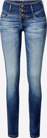 Salsa Jeans Skinny Jeansy w kolorze niebieski: przód