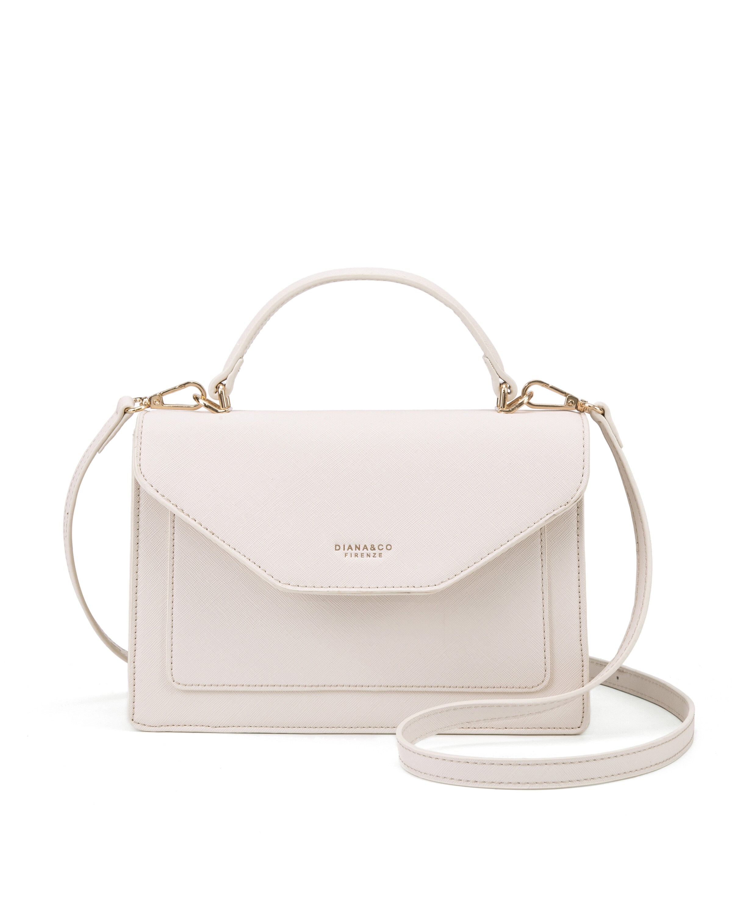 Diana&Co. Handtas in Beige: voorkant