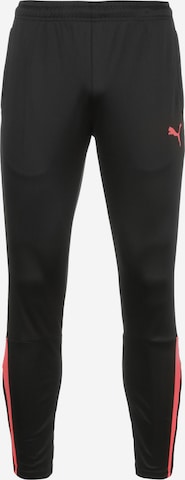Pantalon de sport 'TeamLIGA' PUMA en noir : devant