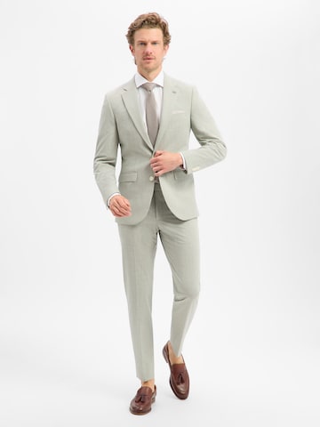 Finshley & Harding London Slim fit Suit in Grey: front