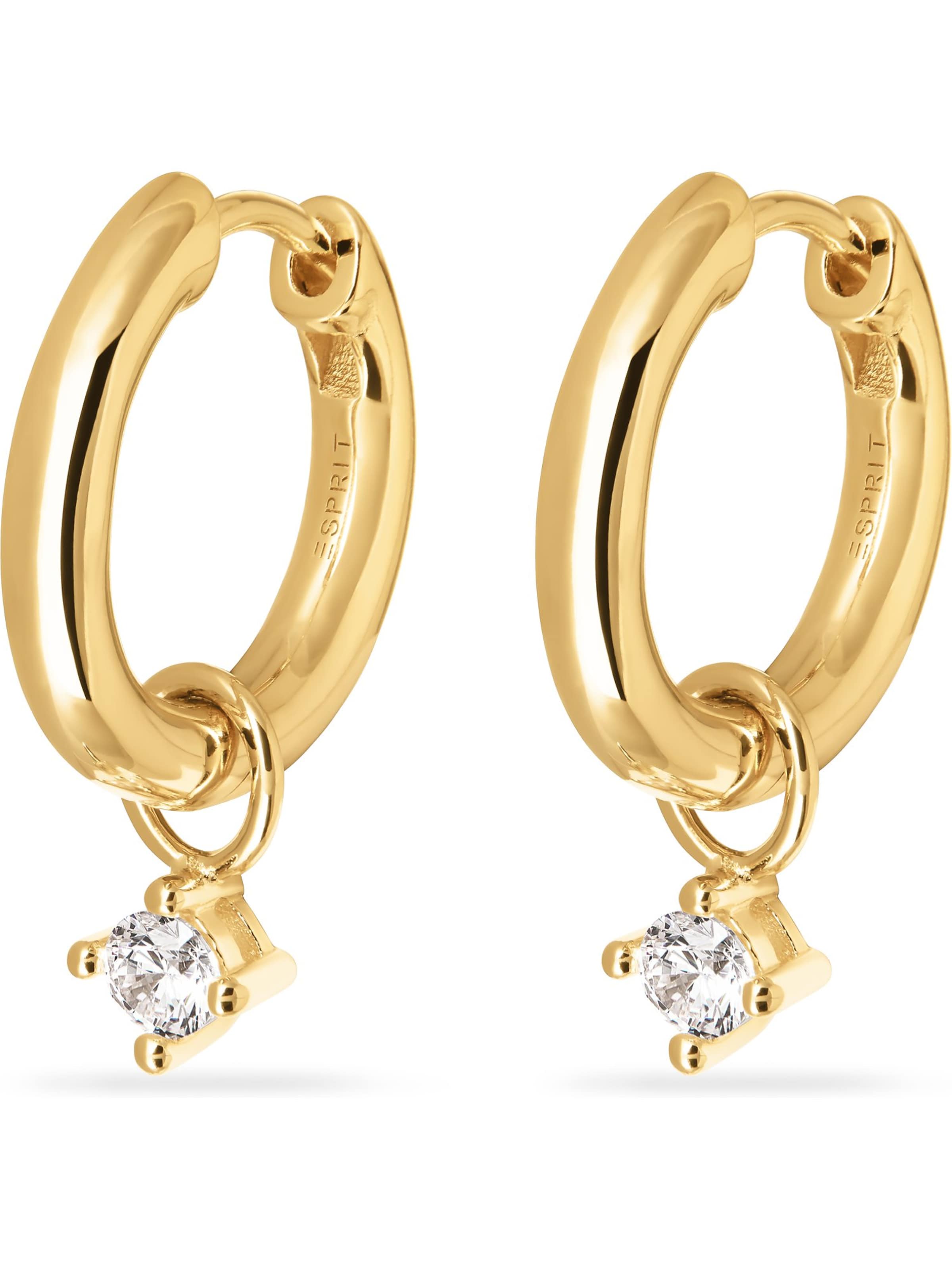 ESPRIT Ohrringe in Gelb: Vorderseite