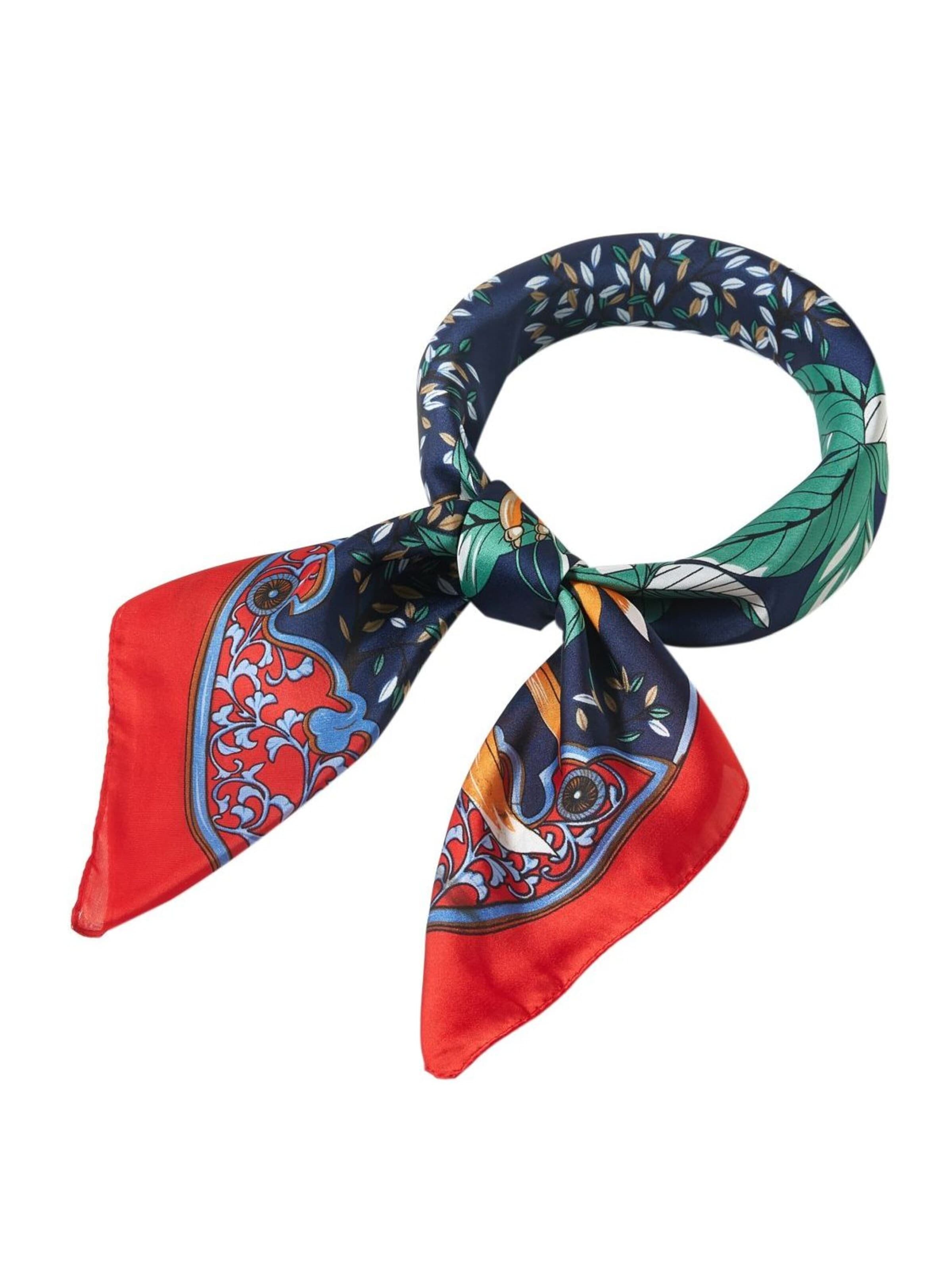 alberto cabale Scarf 'Island Cléo' in Red
